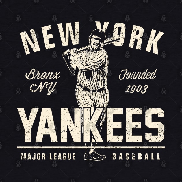 Vintage New York Yankees 1 by Buck Tee by Buck Tee